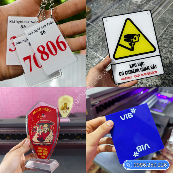 báo giá in uv trên mica